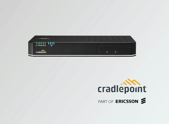 5G Router E3000 von Cradlepoint (inkl. 1 Jahr NetCloud Plan)