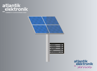 Solar Busstation als Beispiel Produkt | © Atlantik Elektronik GmbH