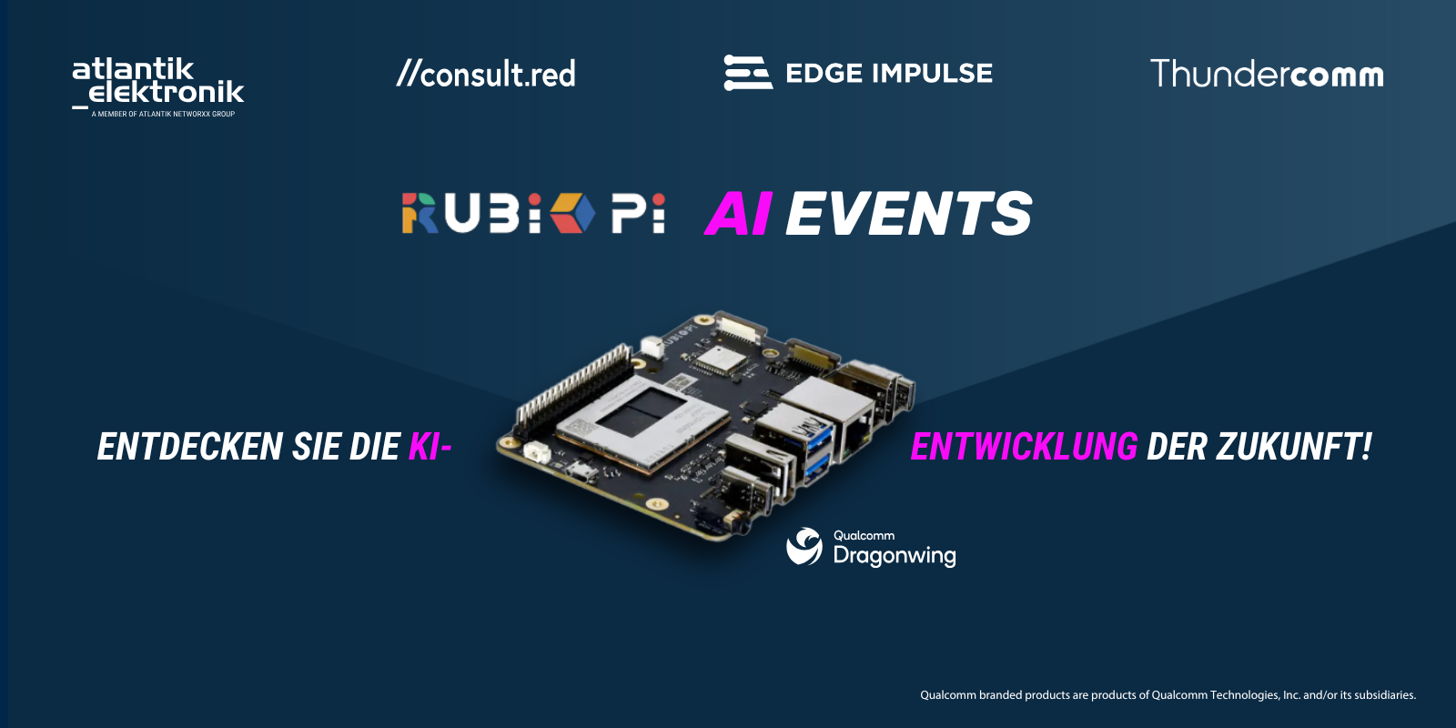 Rubik Pi AI Event Registrierung