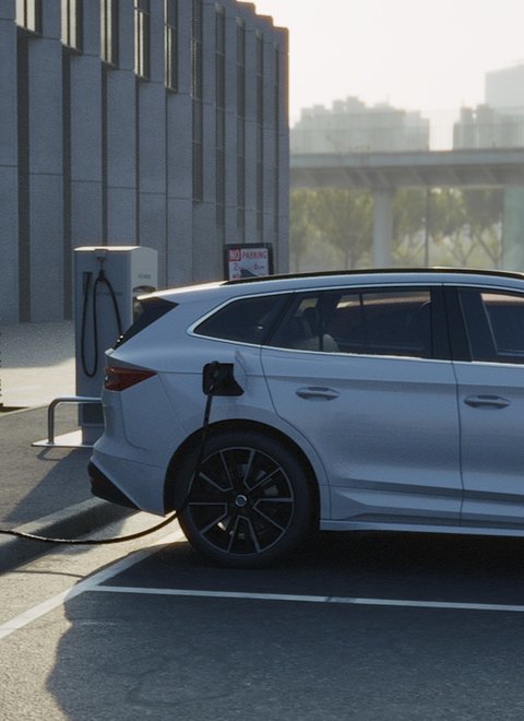Modern charging station with a car | © Atlantik Elektronik GmbH