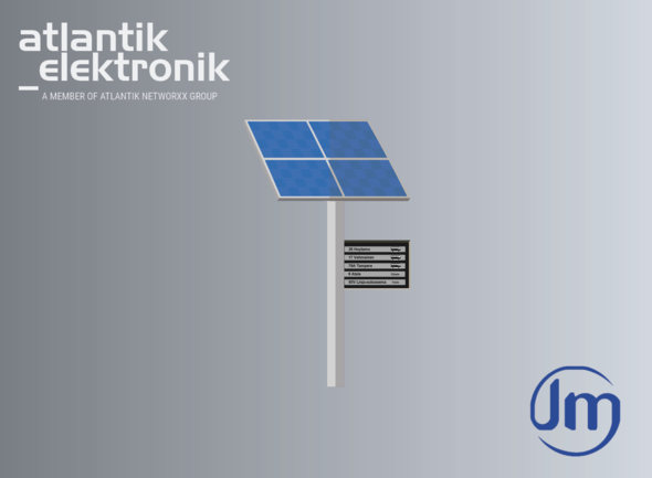 Solar terminal system for bus stations